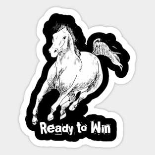 Ready to Win Sticker